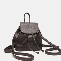 StyleCast Women Textured Padded Yoke-Style Backpack-image-76
