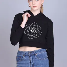 CORSICA Women Polyester Printed Hooded Pullover Sweatshirt-image-63