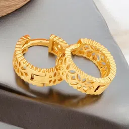 SHREE KRISHNA SHOPPING Gold-Plated Brass Earrings-picture-23