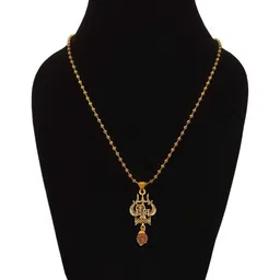 Utkarsh Gold-Plated Pendants with Chains image 4