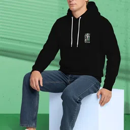 BUYTHATTRENDZ Men Printed Hooded Sweatshirt image 5