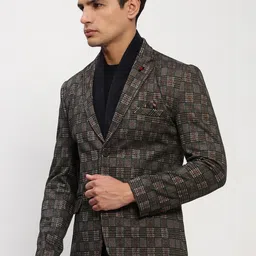 SHOWOFFFF Slim-Fit Single Breasted Blazer image 5