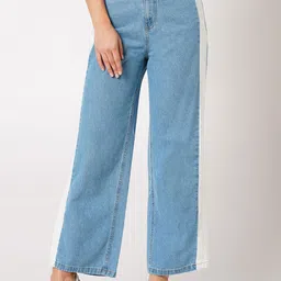 Kraus Jeans Women Wide Leg High-Rise Light Fade Jeans-picture-38