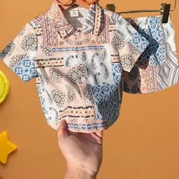 NAAMJAP Kids-Unisex Pure Cotton Printed Clothing Set-picture-42