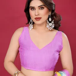 ROOP SUNDARI SAREES Tie and Dye Zari Saree image 4