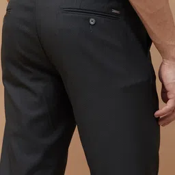 CODE by Lifestyle Men Tapered Fit Easy Wash Trousers image 2