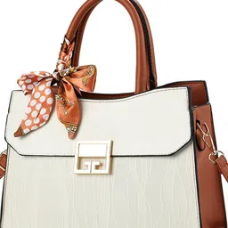 StyleCast Detachable Sling Strap Structured Handheld Bag-image-50