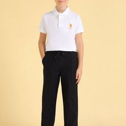 U.S. Polo Assn. Kids Boys Striped Relaxed Trousers-picture-15