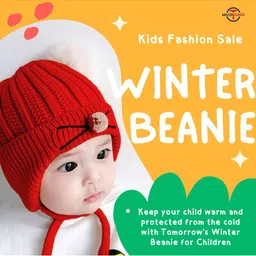 Tomorrow Fashion Unisex Multicoloured Wool Caps image 4