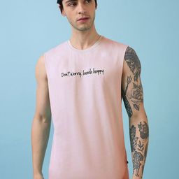 Status Quo Graphic Printed Sleeveless Pure Cotton Regular Fit T-shirt-picture-7