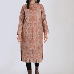 TJORI Women Floral without Longline Open Front Jacket-picture-28