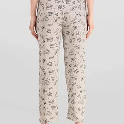 FIT N FAME Women Pack Of 2 Printed Cotton Pyjamas image 4