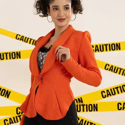 BAESD Notched Lapel Single Breasted Blazer image 5