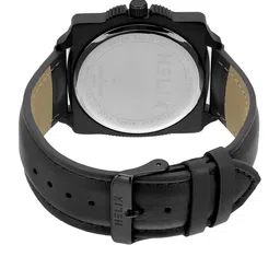 Helix Men Dial & Leather Straps Analogue Watch TW062HG00T image 3