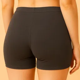 HIRRUX Pack Of 2 Mid Rise Combed Cotton Boy Shorts Briefs image 4