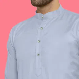 ANUJ FASHION Men Blended Kurtas image 2