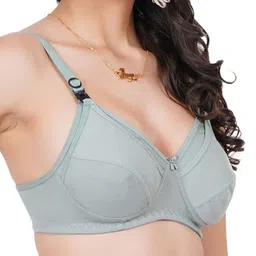 Liigne Women Pack Of 2 Full Coverage Cotton Maternity Bra image 3