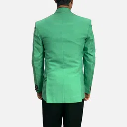 GARGIAN Master Cut Men Green Blazer Suit image 2
