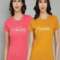 Trend Level Women 2 Applique T-shirt-picture-30