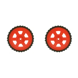 Red BO Motor Wheel - Set of 2 | Robotics Science Project-picture-15