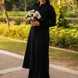 RAAS LIFE Persian Lily Shirt Collar Tunic with Trousers Co-Ords image 2