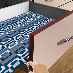 Mopak Decor White Set of 1 Regular Shelf Liner Organisers image 4