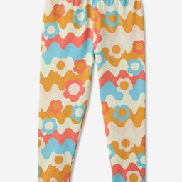 The Souled Store Printed Mid-Rise Ankle-Length Leggings-picture-0
