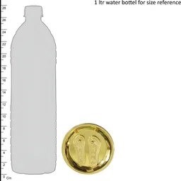 Navyaksh Gold Toned Brass Showpiece image 2