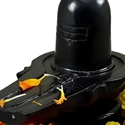 Navyaksh Black Marble Shivling Showpiece image 2