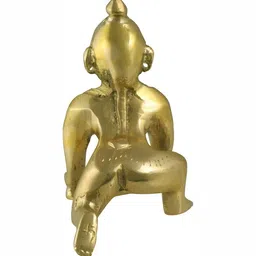 Navyaksh Gold toned Brass Showpiece image 2