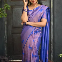 Anjaneya Sarees Woven Design  Banarasi Saree image 2