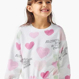 Juniors by Babyshop Girls Printed Pullover Sweatshirt-picture-10