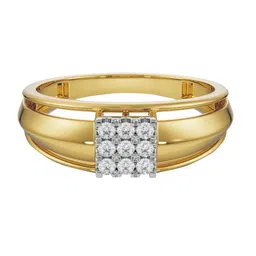 Emori Men Dainty Diamond Band Ring-image-53
