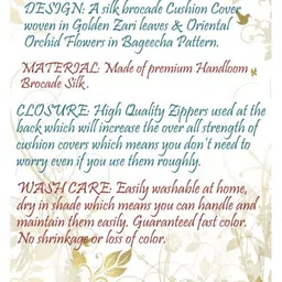 RoyalDeco Blue & Gold-Toned Set of 2 Ethnic Motifs Round Cushion Covers image 3