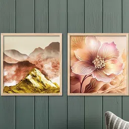 walllane Modern Wall Art With Frame Home Decor Wall Painting For Living Room Office Bedroom-picture-38