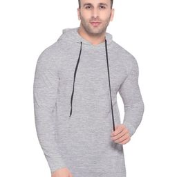 BEYOU FASHION Men Hooded Pockets Slim Fit T-shirt-picture-27
