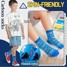 Teri Beri Kids-Unisex Wool Blend Socks image 5