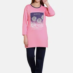 Divine Girl Women Winter Full Sleeves Printed Night Suit-image-79