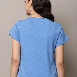 BEGUMPAN Flutter Sleeve Cotton Top image 2