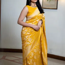 AVANTIKA FASHION Woven Design Zari Kanjeevaram Saree image 5