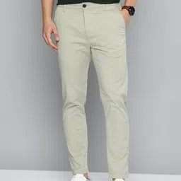Flying Machine Men Slim Tapered Fit Chinos Casual Trousers-image-65