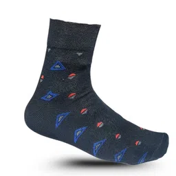 MJE 5-Pcs Patterned Cotton Ankle Length Socks image 3