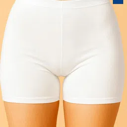 CKARFE Women Pack Of 2 Slim Fit Cotton Cycling Sports Shorts-picture-32