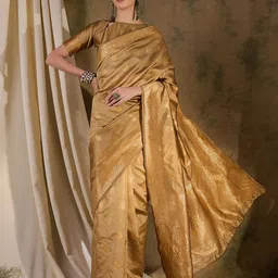 Maroosh Woven Design Zari Banarasi Saree-picture-34