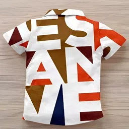 DUTT CREATION Boys Classic Floral Printed Formal Shirt image 5