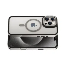 Luxury Kase LK178 iPhone 15 Pro Max Electroplate Titanium Matte Plated Back Case image 5