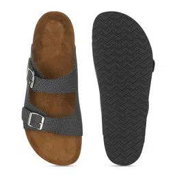 MOZAFIA Women Open Toe Flats with Buckles image 5