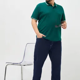 Urbano Plus Men Polo Collar T-shirt image 5