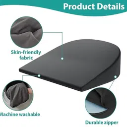 flipkart smartbuy Memory Foam Pregnancy Pillow Pack of 1 Solid Pregnancy Comfort image 3