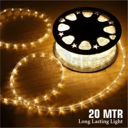 daily needs shop Smooth Warm White 2400 LED 20 Meter Ceiling Strip/Functional -Festival Use Light Ceiling Light Ceiling Lamp-picture-47